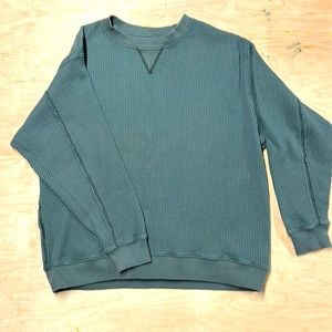 Aerie oversized waffle shirt